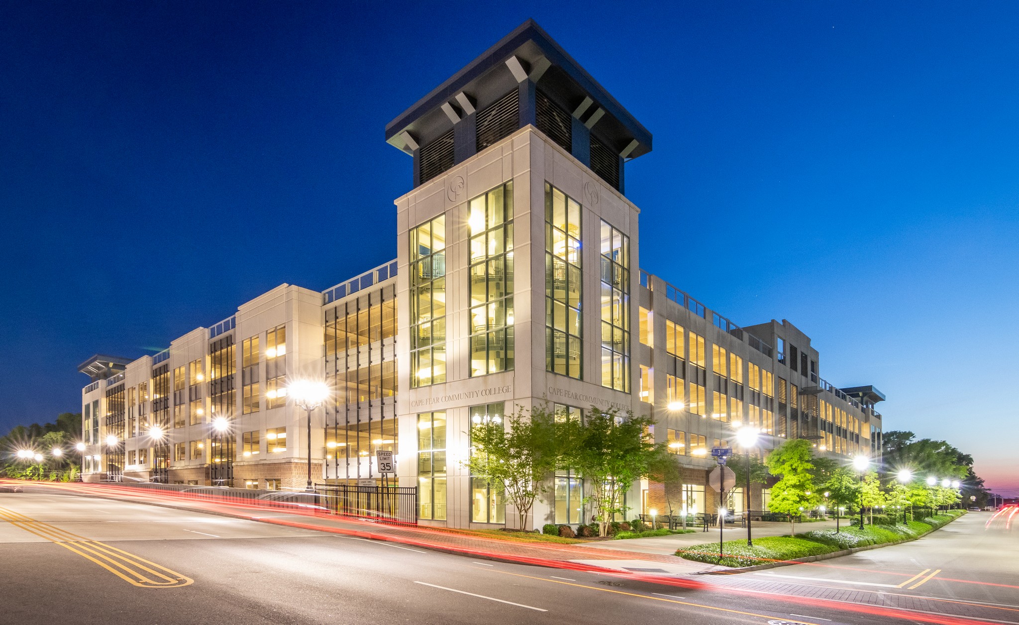 Monteith Construction CFCC Parking Deck